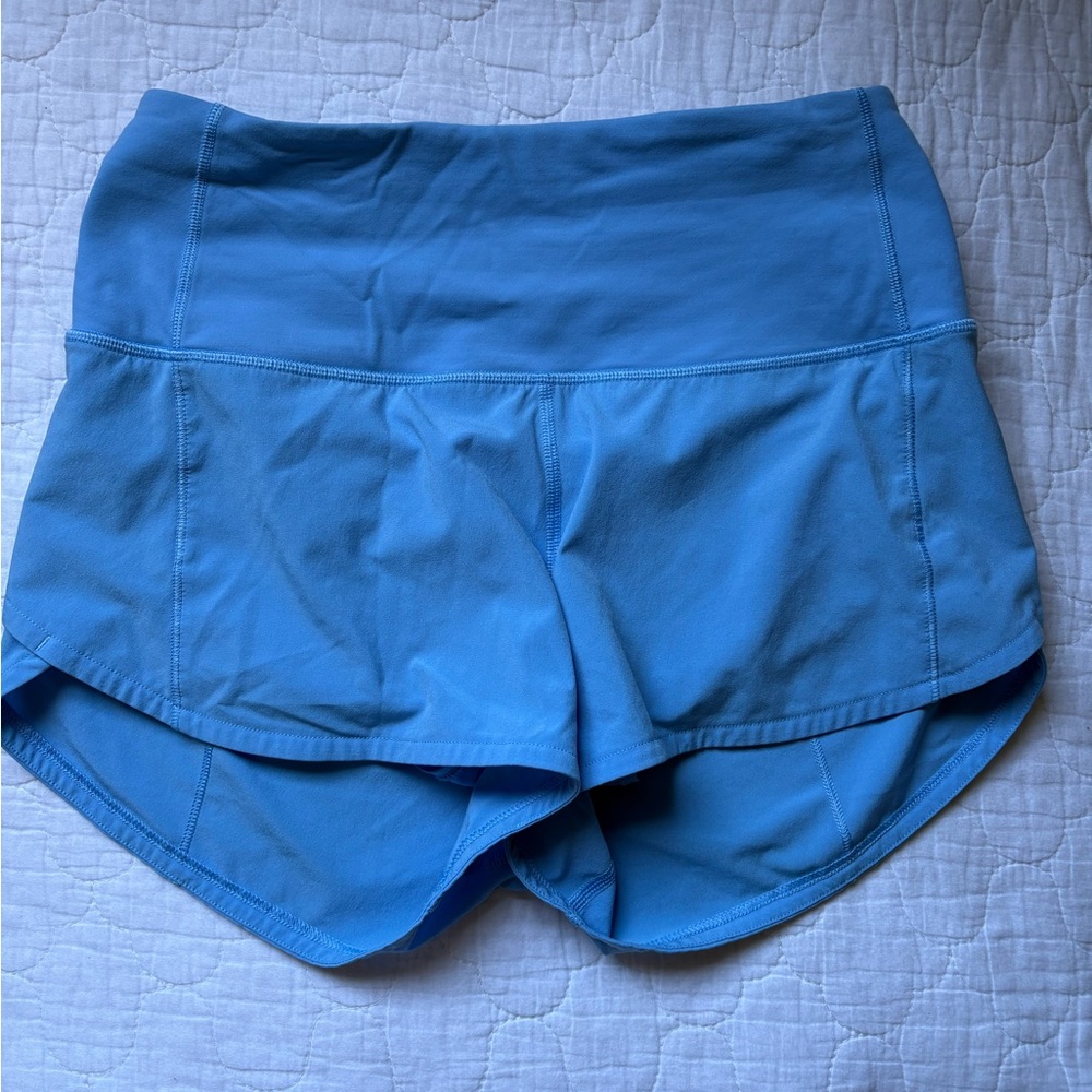 Lululemon Athletica Sky Blue Athletic Shorts